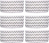 6 Pack S1000 S2001 Steam Mop Replacement Pads for Shark S1000 S1000A S1000C S1000WM S10001C S1200 & S2001 SteamSpot Steam Mop