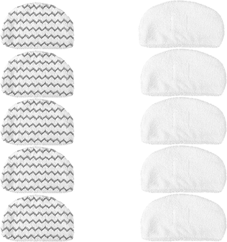 10PK  Replacement Pads Compatible with Bissell Powerfresh Steam Mop 1940 1440 1806 1544 2075 2685 Series 19401 19404 19409 1940A 1940F 1940N 1940T 1940Q 1940W B0006 15441 15443 2181 2814
