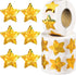 1500 PCS Holographic Gold Star Stickers for Kids Reward, Self Adhesive Sparkly Foil Star Stickers for Behavior Chart, Student Planner and School Classroom Teacher Supplies (1" Each)