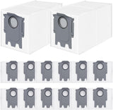 14 Pack Dust Bags Replacement for  QV 35A/Qrevo S5V/QV35S/Saros 10/10R/Z70/Qrevo/Q Revo/S/Qrevo Pro/Plus/MaxV/Master/Curv/Edge/S5X/Qrevo Edge S5A/S8 MaxV/S8 Max Ultra Robot Vacuum Cleaner