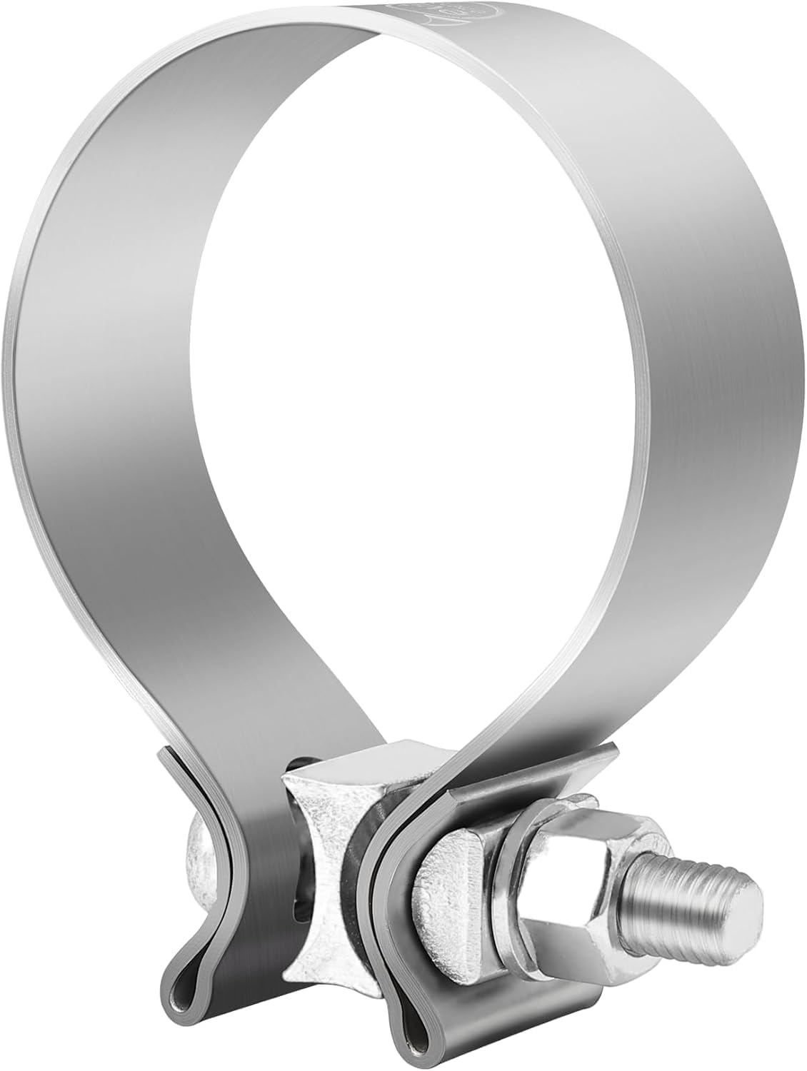 3.0 Inch Exhaust Clamp, Narrow Band Muffler Clamp Stainless Steel for Pipes, Mufflers, Catalytic Converters