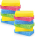 12-Count Cellulose Sponges, Non-Scratch Kitchen Sponges for Dish,Colorful Compressed Dish Scrubber Sponge for Household,Cookware,Bathroom