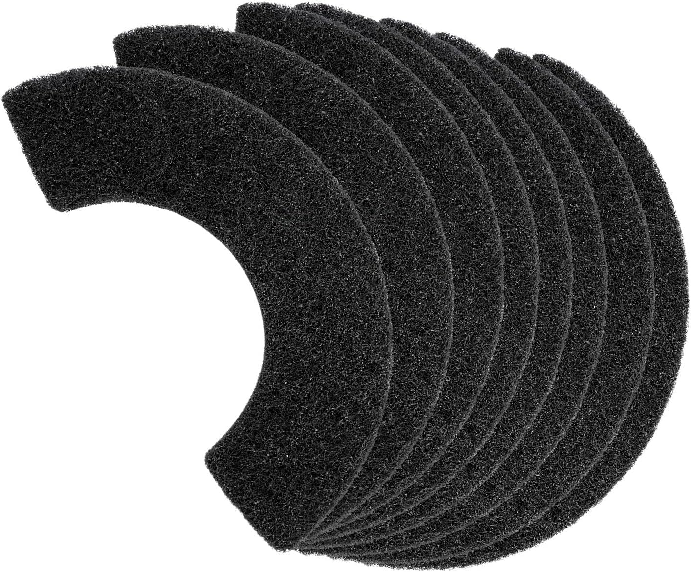 8Pcs Carbon Filters Compatible with LR 4,Replacement Activated Charcoal Filters for Litter Box Carbon Premium Filter,Thickened and Durable,Eliminate Odor and Controls Moisture on Pet's Body