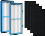 AER1 Filter Replacement for Holmes Air Purifier HAPF30AT HAP242-NUC, Odors Dust VOCs Remover, Total Air 2 True HEPA 4 Carbon Booster, 1.2 x 10 x 4.6 Inches