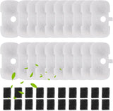 20 Packs Filter Replacement Compatible with  Cat Water Fountain PLWF005/PLWF105/PLWF115/PLWF106/PLWF116/PLWF305, Upgrade Replacement Filters Fit Pet libro Water Fountain, Easy to Install