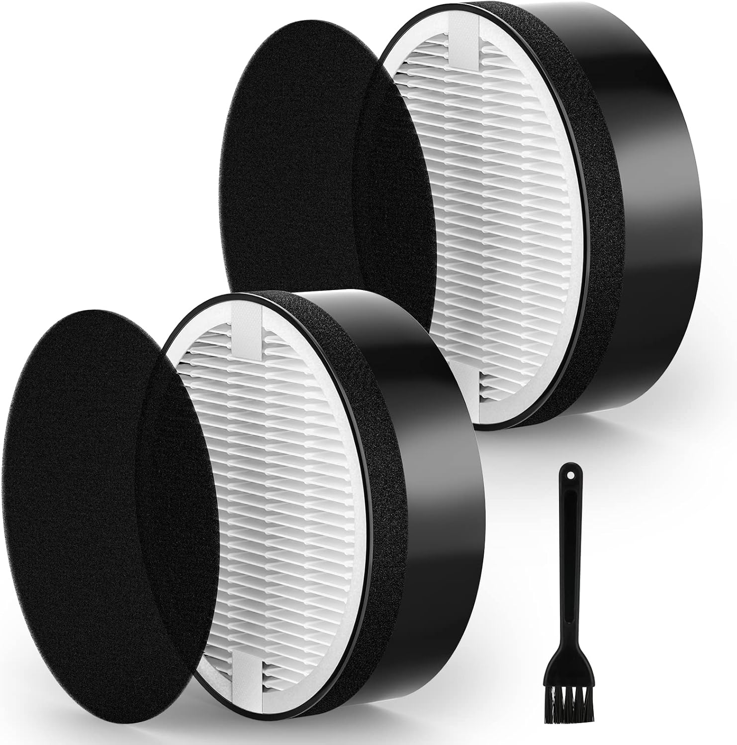 LV-H-132 Replacement Filter Compatible with LEVOIT LV-H-132 Air Puri-fier Replacement Filter, Part # LV-H-132-RF, 2 Pack