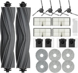 Replacement Parts Accessories for Dreame X40 Ultra Complete L40 Ultra X40 Master MOVA P10 Pro Ultra Mop Pads X6; Dust Bag X4; Filter HEPA X4; Main Brushes X2; Side Brushes X4