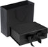 Black Luxury Magnetic Gift Box with Lid, Ribbons and Gift Bag, Medium Size-9.4x7x3 Inches, Great for Christmas, New Year, Wedding, Birthdays, Man