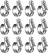 Non-Slip Worm Gear Hose Clamps