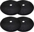 4 Pack 32.3 Inch Non-Woven Tree Mulch Ring - Degradable Tree Protector Mat, Reusable Tree Weed Barrier Mat for Weed Control Root Protection