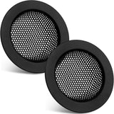 2 Pcs Sink Strainer Stainless Steel Kitchen Sink Drain Strainer Basket Cover Mesh Hair Food Catcher, Large Wide Rim of 4.4 Diameter(Matte Black)