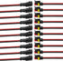 10Pcs Car Waterproof Electrical Connector, 2 Pin Connector, 16 AWG 2 Wire Waterproof Connector, Car Electrical Connectors for Automobiles, Trucks, Boats, Motorcycles and Other Electrical Connections