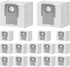 16 Packs Q10 Q7 Q5 Bag Replacement for Roborock Q10 S5+, Q7 M5+, Q5 Max+, 3.6L Vaccum Bag for Q10 X5+, Q5+, Q5 Pro+, Q8 Max+, Q7+, Q7 Max+, S8+, S8 Pro Ultra, S7 Pro Ultra, S7 MaxV Ultra