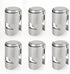 Pack of 6 Stainless Steel Champagne Stoppers, Prosecco, Sparkling Wine Bottle Stopper, Cork