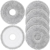 6-Pack Mop Pads for Dreame L40 Ultra/X40 Ultra/X50 Ultra/L50 Ultra/L10S Ultra/ L10s Pro Ultra Heat/L10S Ultra Gen2/L40S Ultra/X30 Ultra/L10 Ultra Robot Vacuum, Washable Microfiber Replacement Pads
