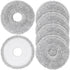 6-Pack Mop Pads for Dreame L40 Ultra/X40 Ultra/X50 Ultra/L50 Ultra/L10S Ultra/ L10s Pro Ultra Heat/L10S Ultra Gen2/L40S Ultra/X30 Ultra/L10 Ultra Robot Vacuum, Washable Microfiber Replacement Pads