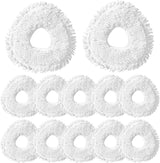 12-Pack Replacement Mop Pads for Narwal Freo, Freo Pro, Freo X Ultra, Z Ultra, Freo Z10 & X10 Pro Robot Vacuum & Mop, Washable Reusable Microfiber Robot Vacuum Mop Pads