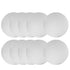 White Wraparound Cake Pastry Round Drum Board 1/4 Inch Thick, 12 Inch Diameter - Pack of 10