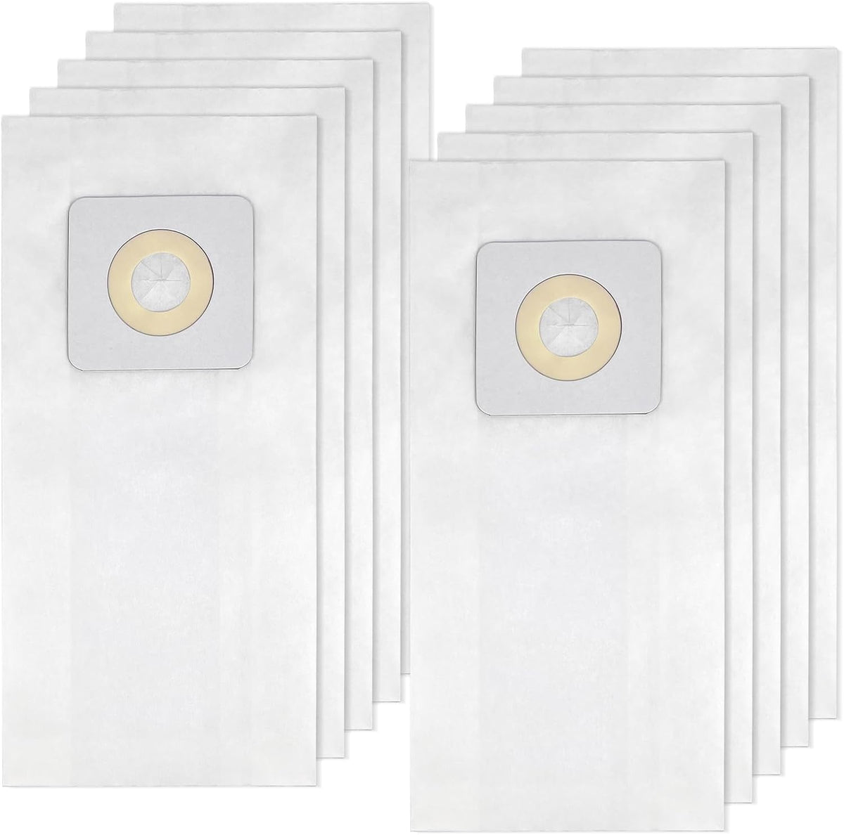 10 pack Style 7 Vacuum Cleaner Bags Replacement for Bissell PowerForce Upright Vacuums 1739 3522 3525 3545 3550 3554 6592 Series, Replace Part # 32120