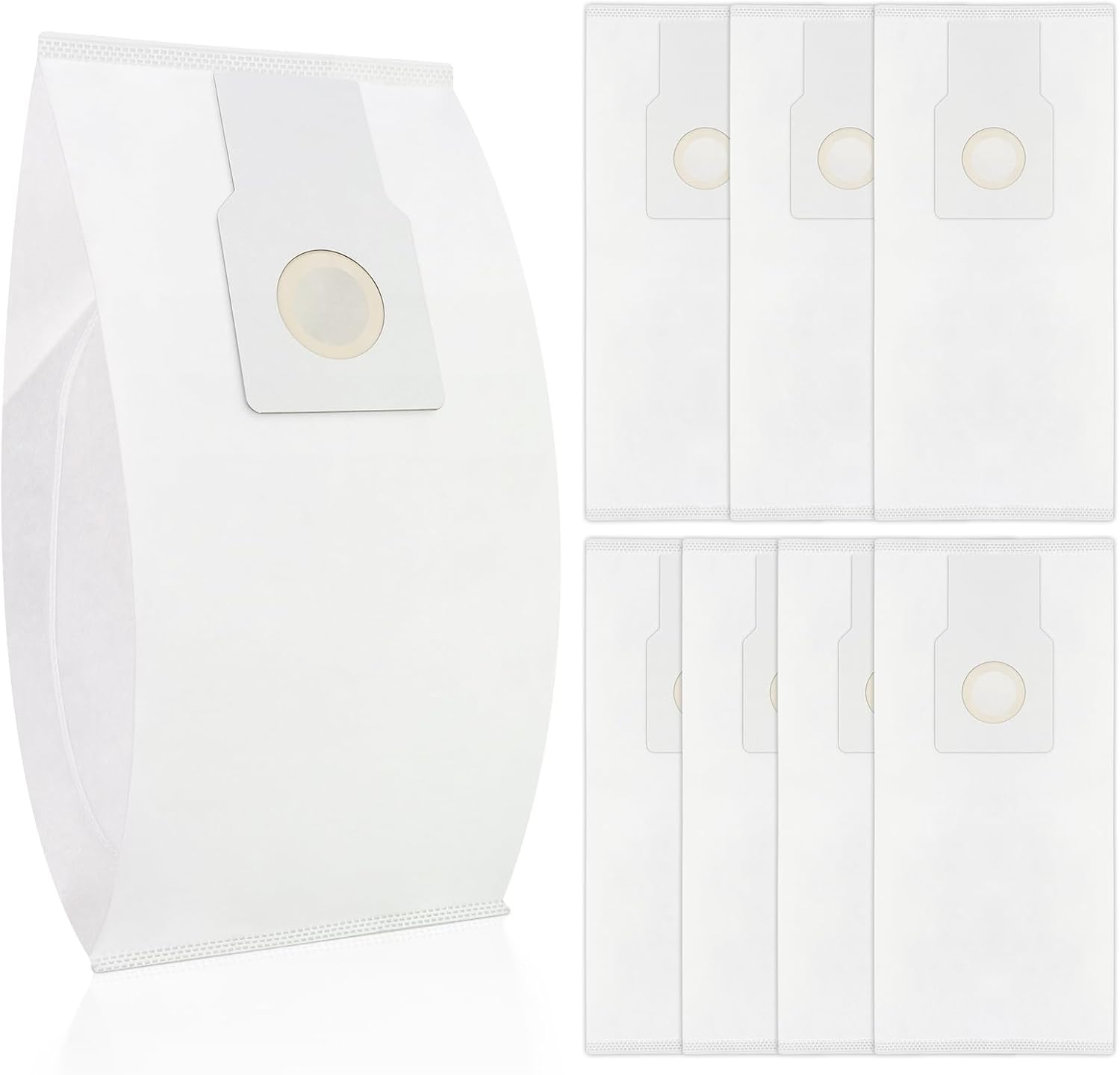 8 Pack 53294 Style O HEPA Cloth Vacuum Bags Replacement Compatible with Kenmore Upright Vacuum Cleaner 53293 50690 31140 31150 BU1005 BU1018, Compare to Part 20-53294 20-50690