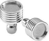 Pressure Washer Nozzle Tips for Soft Wash, Shower Nozzle for Pressure Washing with 1/4” Quick Connector, Stainless Steel Power Washer Shower Sprinkler for Car Washing and Gardening, 2 Pack