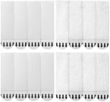 Medium Picture Hanging Strips Heavy Duty,20-Pairs(40 Strips) Sticky Picture Hangers for Walls Hanging Without Nail,Damage Free No Nails Refill Adhesive Poster Frame Mounting, White