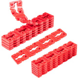 Outlet Spacers for Electrical Box, 48 PCS Spacers for Box Extender Kit, Plastic Wall Plate Spacer, Tile Backsplash Shims for Loose Outlet/Switch Repair (Stackable)