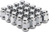 12x1.5 Wheel Lug Nuts, 20PCS Chrome 12mmx1.5 Closed End Bulge Acorn Lug Nut, Cone Seat, 19mm Hex Aftermarket Wheels