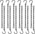 12 Pack 9.5 Inch Hanging Chain for Bird Feeders, Planters, Lanterns, Wind Chimes, Billboards, Chalkboards and Ornaments (Black)