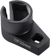 Offset O2 Sensor Socket, 7/8-Inch (22mm) with 3/8-Inch Drive, Universal Fit for Vehicle Oxygen Sensor Removal