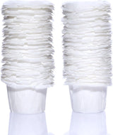 Disposable K Cup Filters, 100 Count Disposable Paper Filters for Keurig Reusable K Cups, White