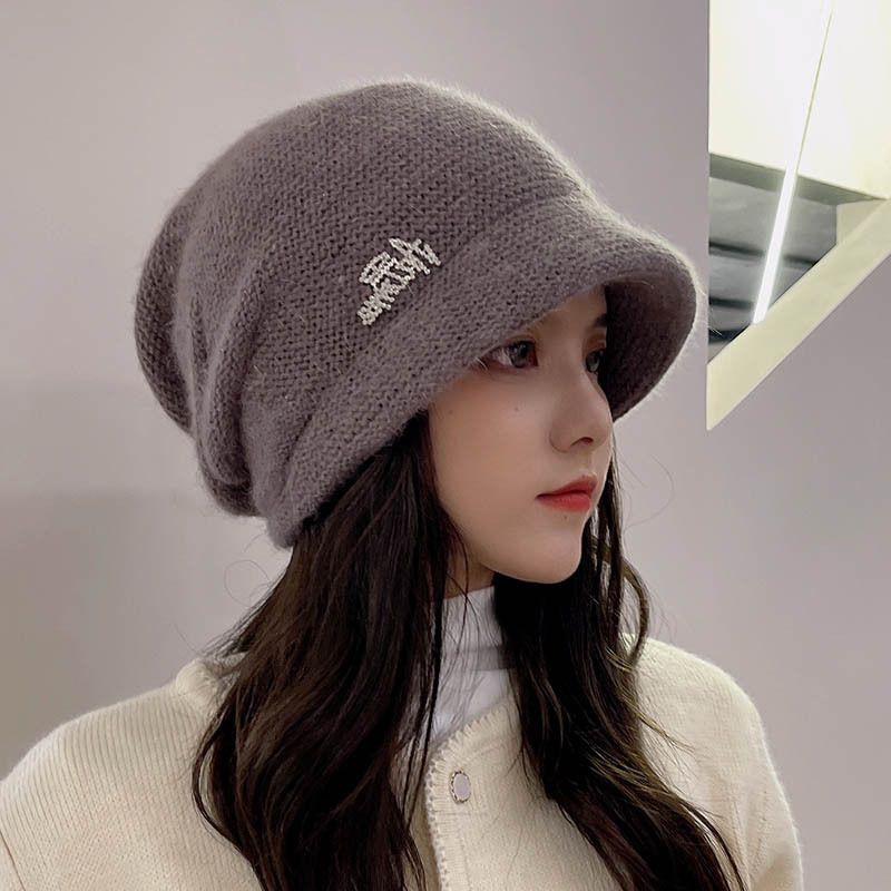 Ribbed Knit Beanie Hat - Winter Warm Skull Cap for Men Women - High Quality Acrylic Close Fit Casual Cuffed Hat - Brown