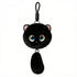AI Cat Companion Robot - Interactive Emotional Support Pet with 40+ Languages Voice Cloning Long-term Memory - Touch Sensitive Smart Toy for Kids Adults - Black Cat