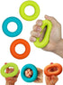 Grip Strength Trainer,Hand Strengthener,Forearm Workout - Trainer Silicone Rings for Rock Climbing, Athletes & Stress Relief Rehabilitation, 3 Resistance Levels(3 PCS) 