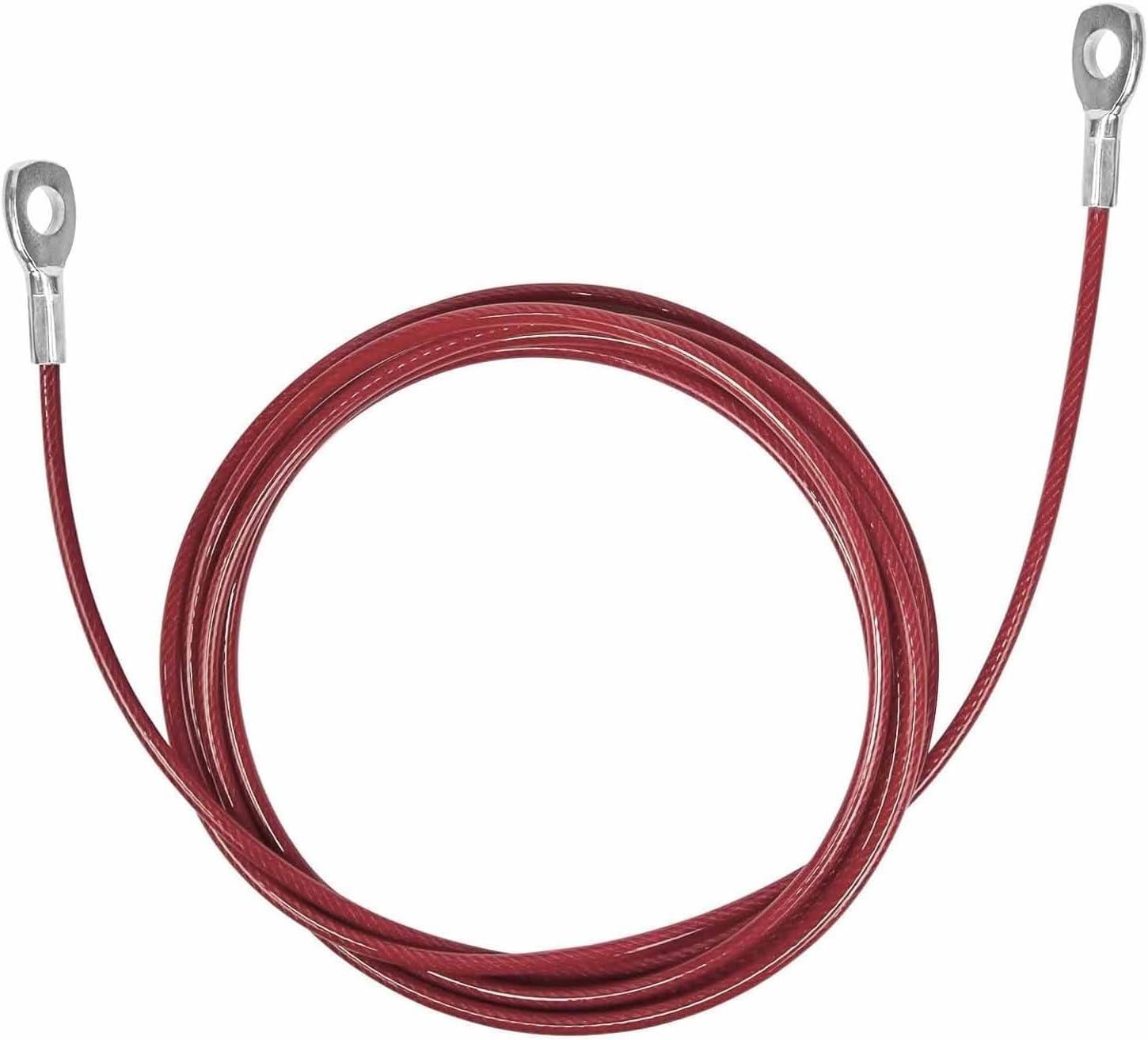 Replacement Cables for Home Gym, Fitness Pulley Cable, Weight Machine Cable -Thick 5mm(0.2inch) Heavy Duty Steel Wire Rope Gym  138''