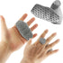 Weight Lifting Grips - Rubber Anti-Slip Workout Grips, Ergonomics Hand Protector Gloves for Gym Training and Exercise, Dumbbell, Bar Pad, Pull Up Men Women, No Sweaty (Grey) 