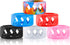 6 Pieces Silicone Anti Slip Ring Non Skid Band Soft Protection Sleeve 25 x 17 mm 