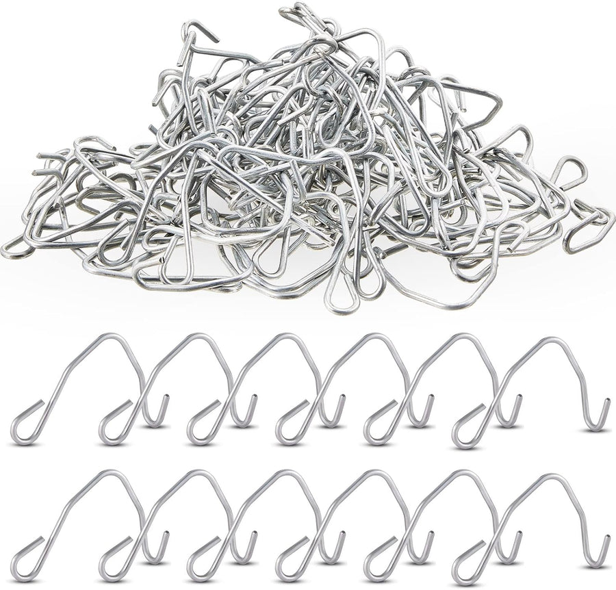 300 Pieces T Post Wire Clips Fence Fencing for Securing Galvanized Steel Barbed Garden Farm Highway Sport Fences 