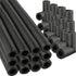 8 Pack Elbow Pipe Insulation Foam Tube Outdoor Wrap Black Covers Tubing Water for Winter Irrigation, Sprinkler (1/2 Inch) 
