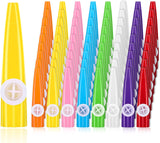 72 Pcs 8 Colors Plastic Kazoos Bulk Kazoo Musical Instruments for Party Favors Music Classroom and Events Gifts Bag Fillers Teacher Prizes Birthday Anniversary Christmas 