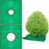 2 Set Landscape Pruning Tarp 78.7"x78.7" Waterproof Bush Trimming with Hole Shrub Catcher Four Corner Buckles for Leaf Collection Garden Tree Accessories 