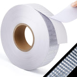 230 Ft Driveway Basketball Tape Outdoor Court Adhesive Marking Lines for Tennis Badminton Parking Floor Pavement Indoor, 2 in Wide (White, PVC) White 