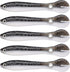 10pcs Soft Bionic Fishing Lure, Plastic Lures, Bass Bait, Freshwater Top Water Saltwater Lures gray 