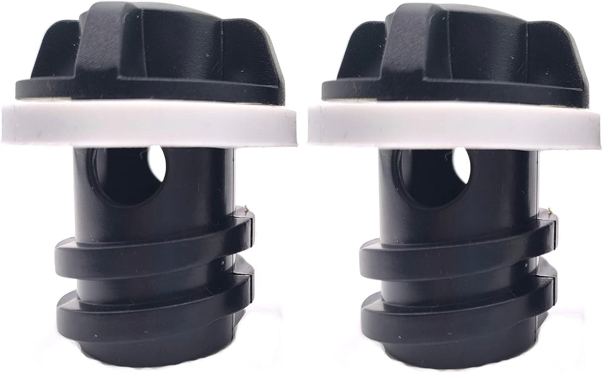Cooler Drain Plugs Replacement Compatible with YETI Tundra Coolers & Roadie and RTIC Accessories,with Leak Proof Design Plug,2pack, black standard (BWXS-07) 