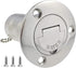 1-1/2"(38mm) Boat Gas/Fuel/Diesel/Water/Waste Deck Fill/Filler with Keyless Cap 1-1/2" Marine Mirror- Polished 316 Stainless Steel Hardware for Yacht Caravan WATER 