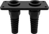 PG16 Cable Gland with Anodized Aluminum Base Antirust Anti-corrosive Waterproof IP68 Nylon Joint Adjustable Locknut for 8-14mm Wire Thread Integrated Two 