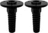 2Pcs PG16 Cable Gland with Anodized Aluminum Base Antirust Anti-corrosive Waterproof IP68 Nylon Joint Adjustable Locknut for 10-14mm Wire Thread 