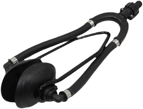 Universal Round Dual Water Feed Outboard Motor Flusher Boat Ear Muff Engine for Marine 