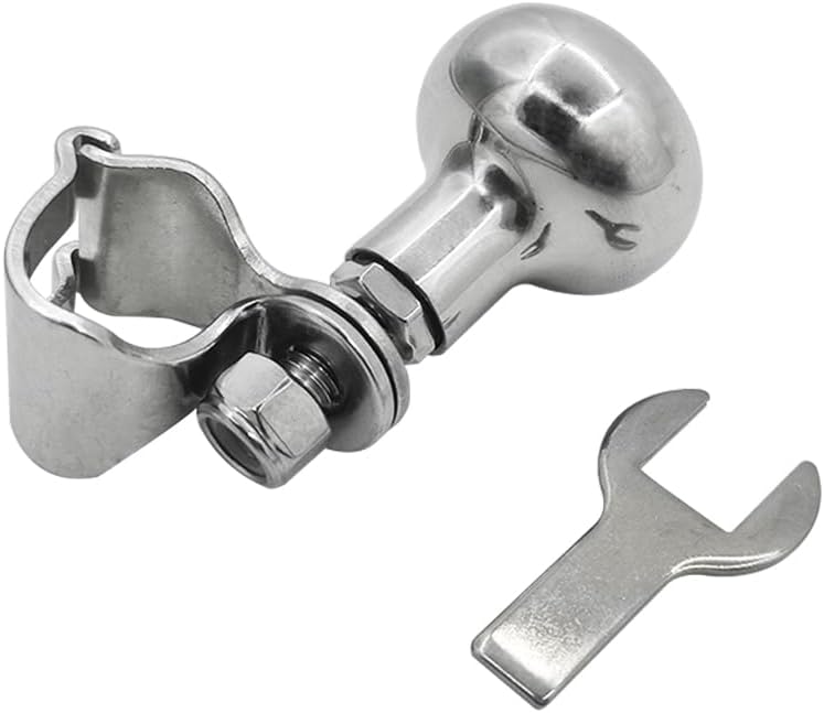 316 Stainless Steel Boat Steering Wheel Knob, Maneuvering Knob Dia. from 5/8'' to 1'' 