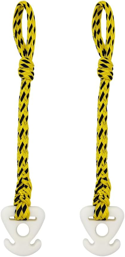 2PCS Boat Tube Towable Rope Quick Connector, Tow for Tubing Connector,Skiing, Wake Boarding with Seadoo, Jet ski, Waverunner 